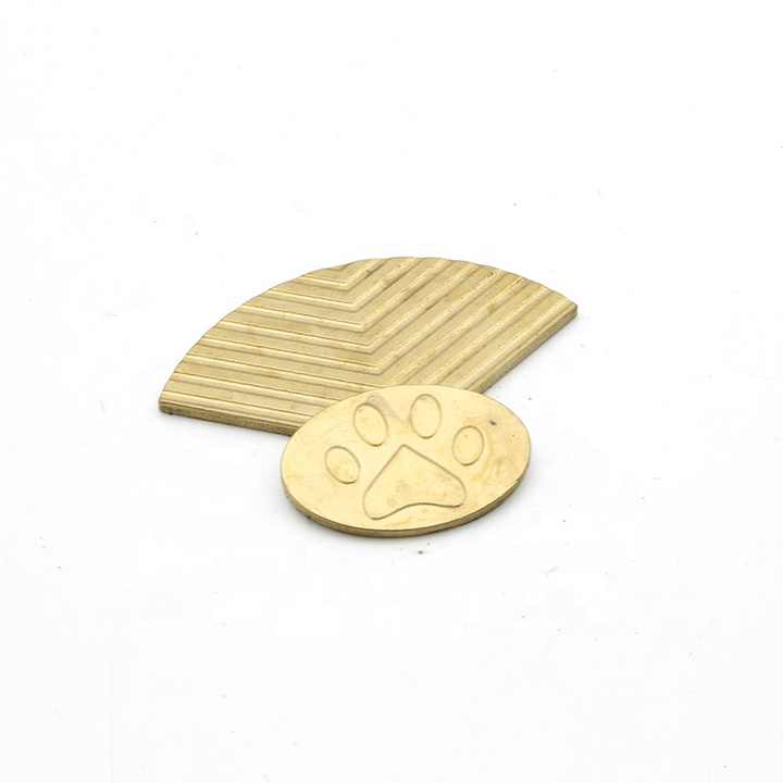 Good Quality Copper Powder Embossing Tools Customizable Shape Flower Pattern Eye Shadow Press