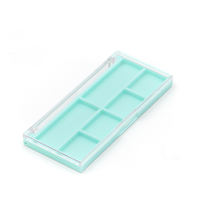 3 Color Wholesale Custom Best Makeup With My Logo Eyeshadow Pallet Diy Empty Rectangle Pan Private Label Eye Shadow Palette