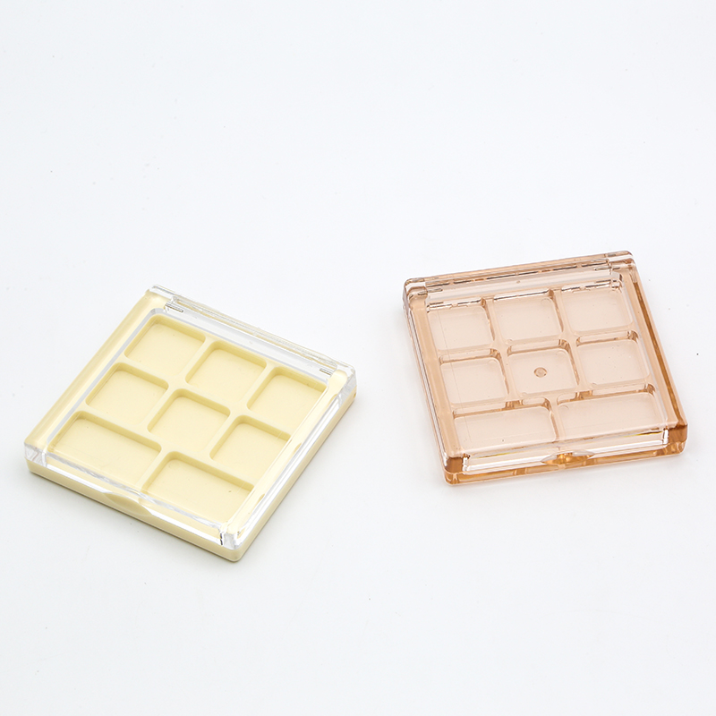 Source Factory Custom Eyeshadow Palette and Packaging Drawing Design 8 Color Palette Packaging Blush Eyeshadow