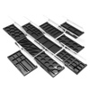 Replaceable Inner Compartment Box Custom 18 Colors Plastic Eyeshadow Palette Private Label Rectangular Eyeshadow Packaging