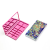 12 Colors High Pigmented Eyeshadow Palette Hexagonal Color Hole Cosmetic Eyeshadow Palette Empty