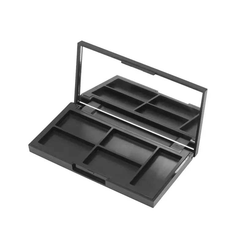 Custom Logo Water Transfer Printing Eyeshadow Palette Fashion Eyeshadow Palette Square Case