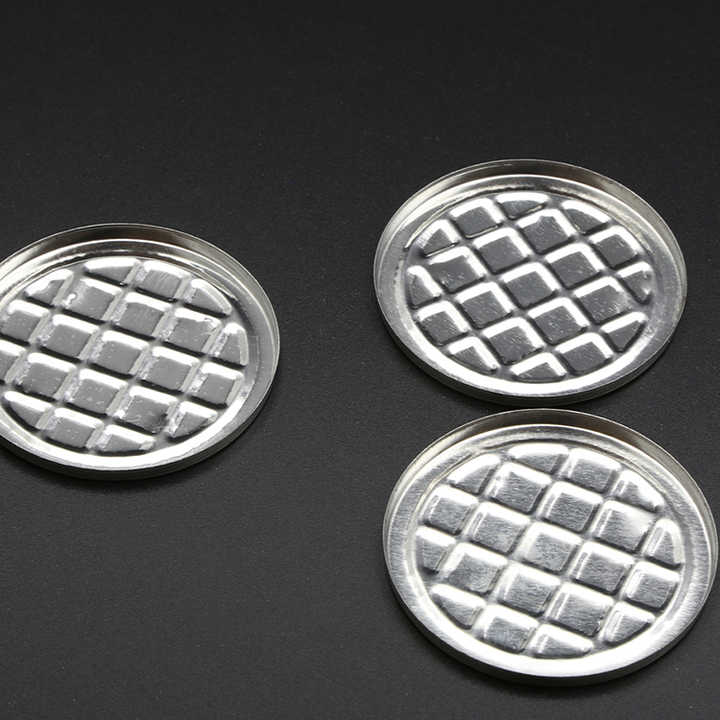 Modeling Customization Custom Logo Tin Pans Eye Shadow Refills Long Service Life Magnetic Tin Metal Pans for Makeup