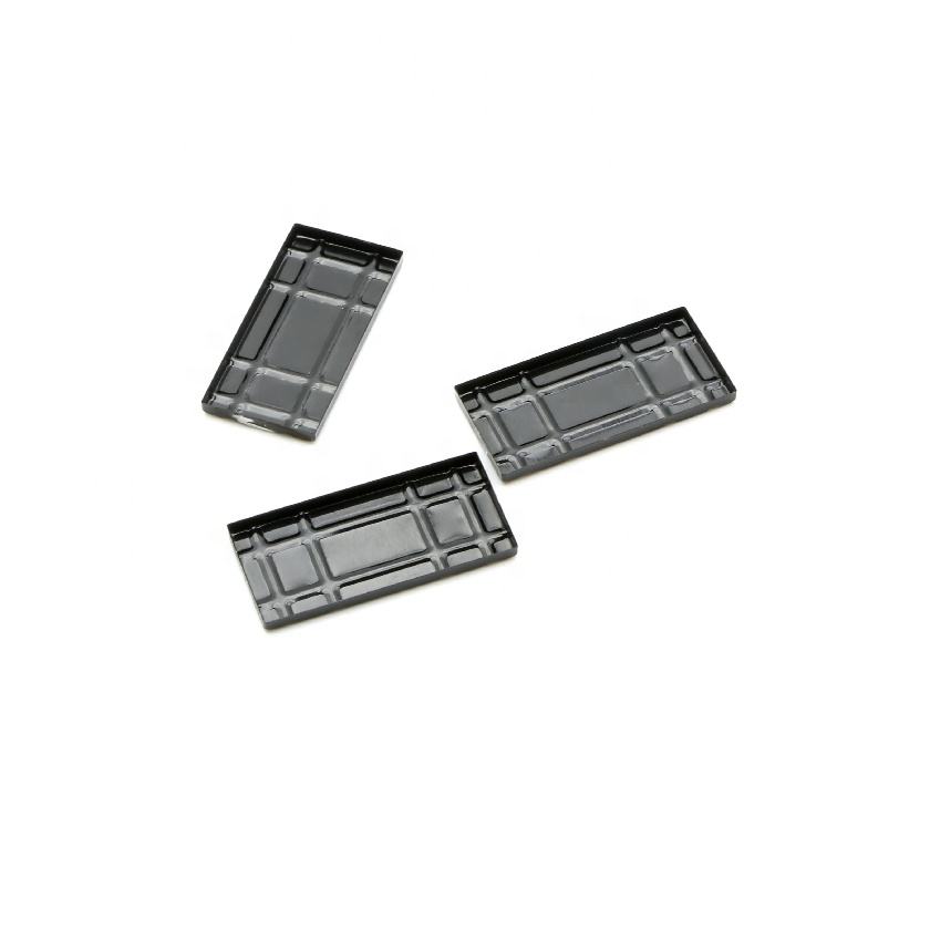 Top-ranked Products Black Diy Magnetic Makeup Tin Pans Custom Shape Eye Shadow Cosmetic Tin Pan