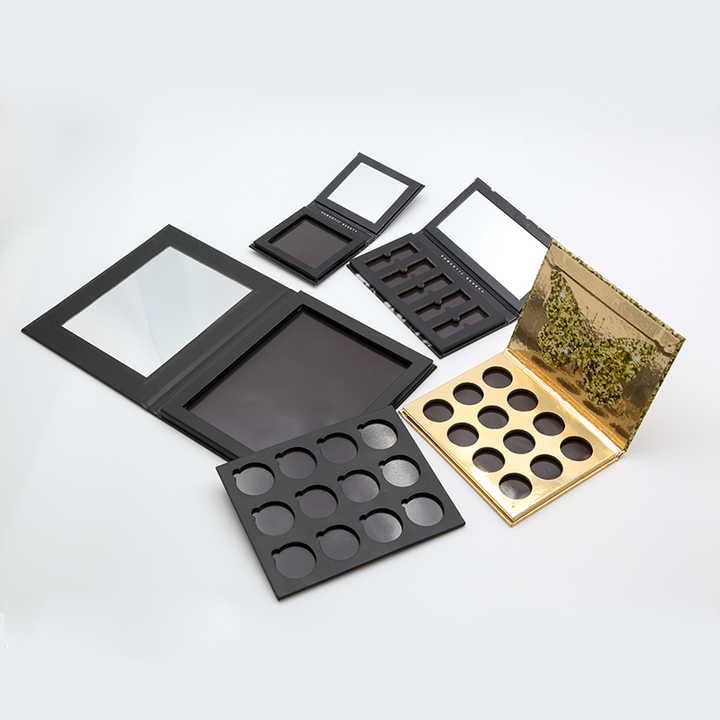 Eyeshadow Palette Wholesale Cosmetic Powder Empty Eyeshadow Makeup Case Make up Eye Shadow Palette Paper Box Cardboard