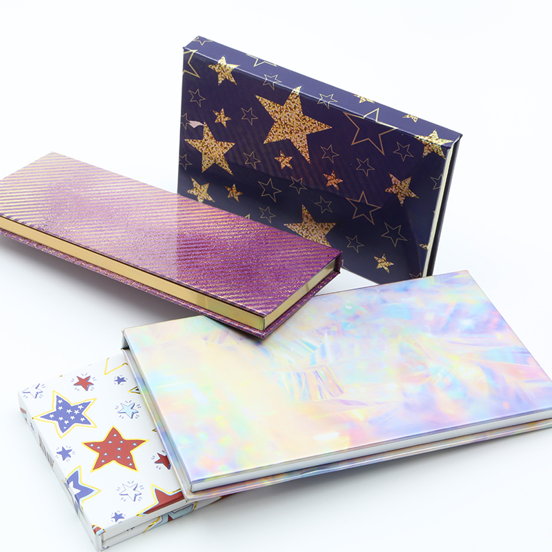 Eyeshadow Palette Label Custom Logo High Pigment Eyeshadow Palette Gift Box Empty Eyeshadow Makeup Palette Custom Cardboard Paperboard Makeup Palette