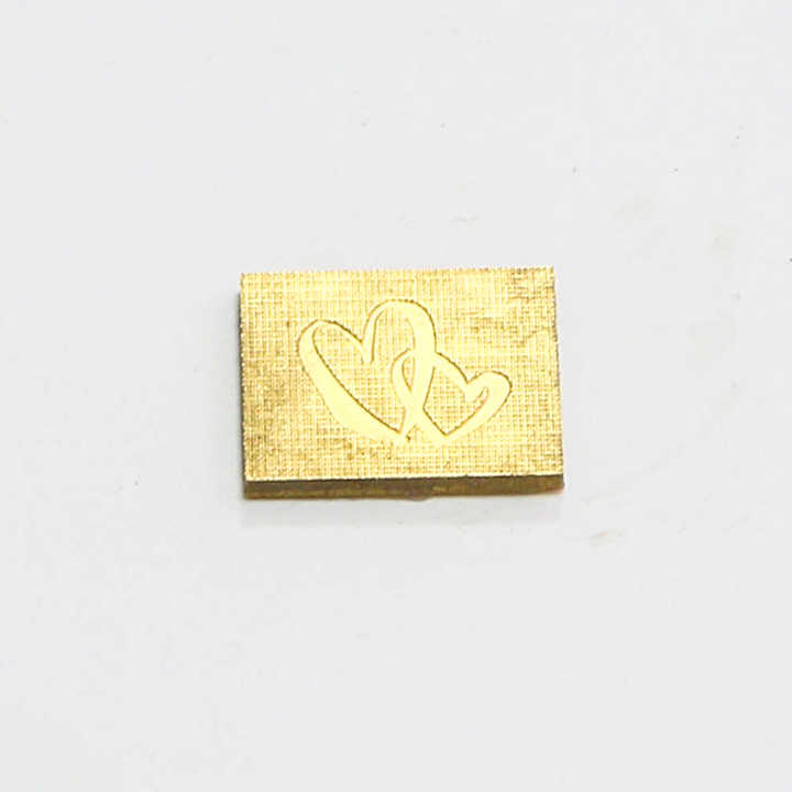 Low Price Powder Pressing Copper Sheet Square Eyeshadow Press Plate Various Size Embossing Powder Press Copper Mould
