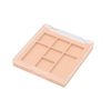 Classic 7 Colors Makeup Plastic Empty Eyeshadow Palette Customized Brand Logo Wholesale