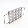 Custom Pattern Label 16 Cavities Rectangle Mould Diy Eyeshadow Filling Plate Mold Multi Size Aluminum Metal Press Powder Mould