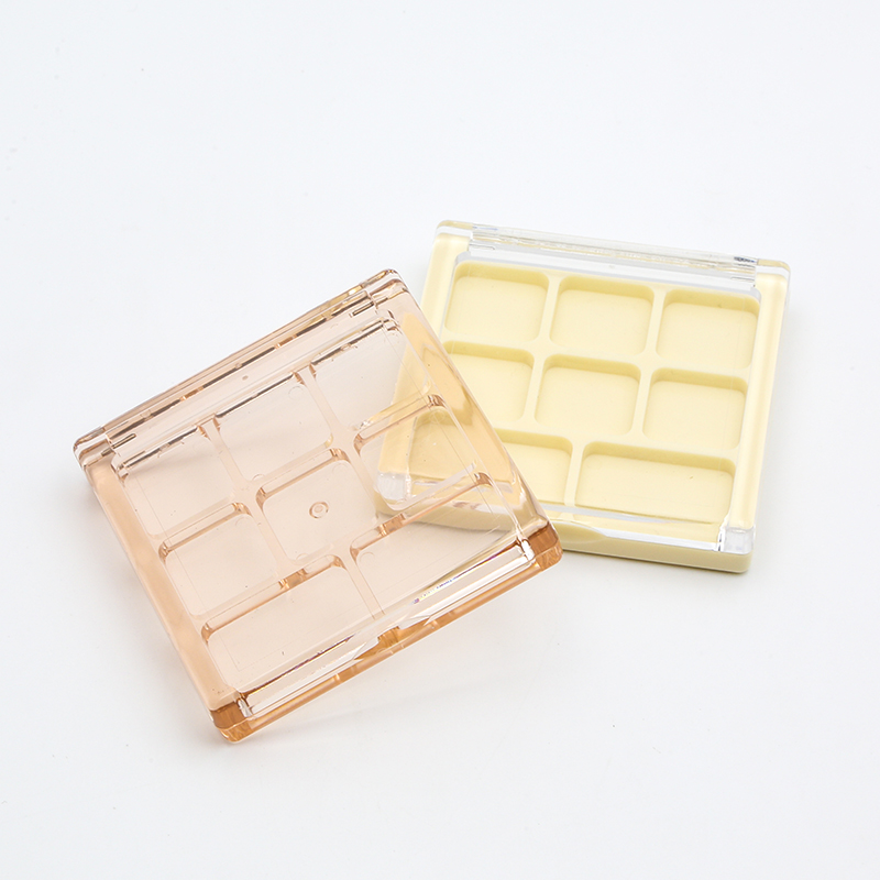 Source Factory Custom Eyeshadow Palette and Packaging Drawing Design 8 Color Palette Packaging Blush Eyeshadow