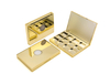 Customizable 12color Empty Eyeshadow Palette Plastic Organizer Multichrome Eyeshadow Palette Square