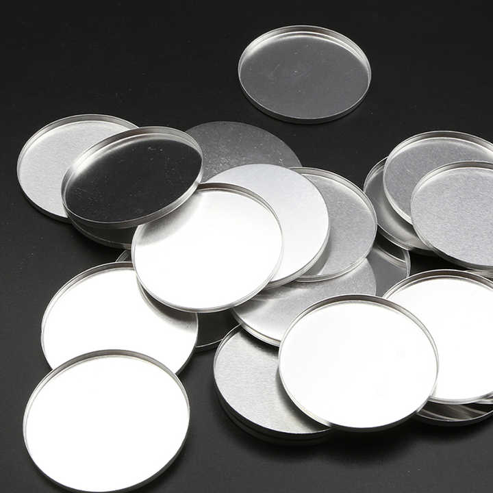 Custom Eyeshadow Godet Tin Pan Square Eye Shadow Magnets Pans Empty 60mm