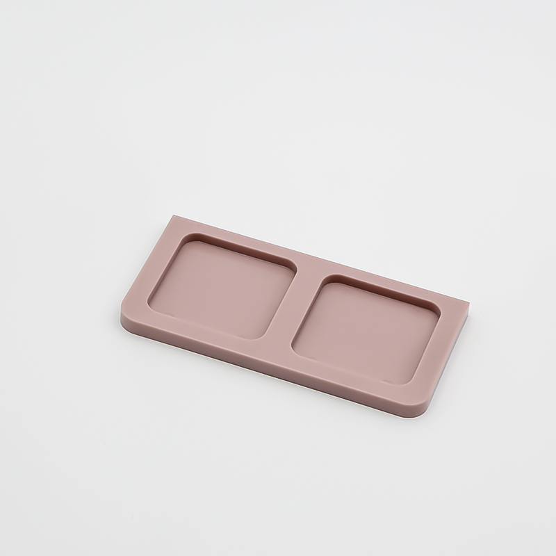 2 Colors Eyeshadow Tray Empty Magnetic Make up Box Custom Design Your Own Brand Packaging Boxes Cardboard Paperboard