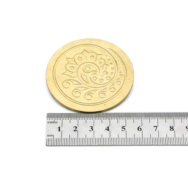 Good Quality 57mm Eye Shadow Pressing Cosmetic Molding Tool Engraving Molding Flower Pattern Eye Shadow Press Tool