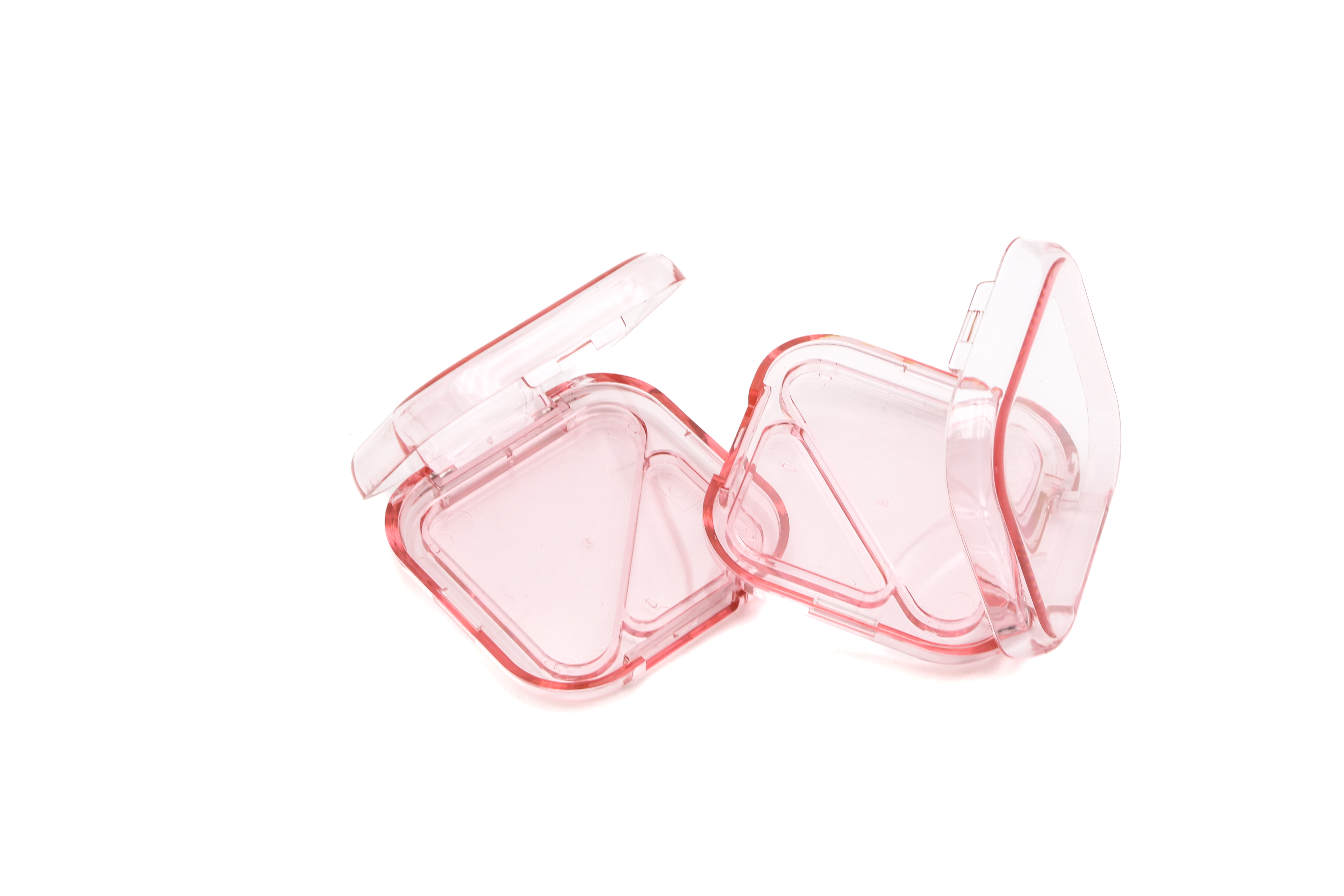 Custom Shape Packaging Single Eyeshadow Palette Flip Boxes Versatile Dipping Nail Powder Set Box