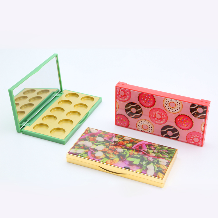 Custom Eyeshadow Palette Packaging Box Various Technology Optional Palette Packaging Blush Eyeshadow