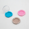 Eyeshadow Palette Custom Shape Packaging Single Eyeshadow Round Transparent Flip Cover Blush Highlight Eyeshadow Packaging