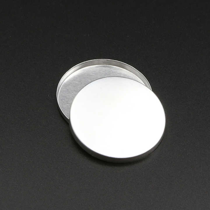 Custom Eyeshadow Godet Tin Pan Circle Eye Shadow Magnets Pans Empty 42mm