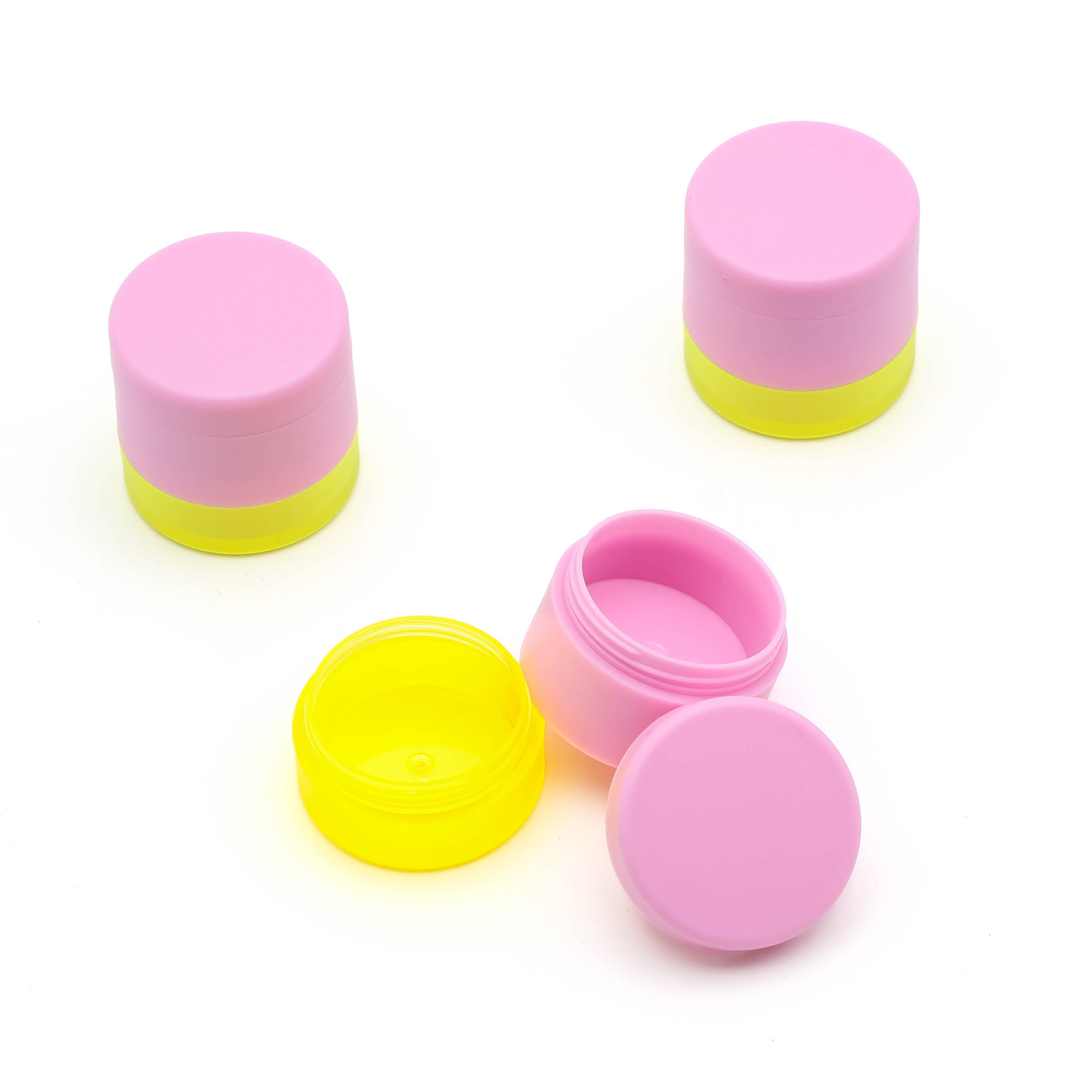 Single-Hole Easy to Operate Plastic Pigment Powder Palette Nails Versatile Use Powder for Chrome Nails Palette