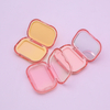 Custom High Quality 1 Color Square Clear Transparent Eyeshadow Palette High Pigmented Glitter Multichrome Eyeshadow Palette