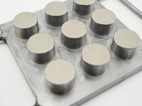 Eyeshadow powder pressed copper sheet mold1.jpg