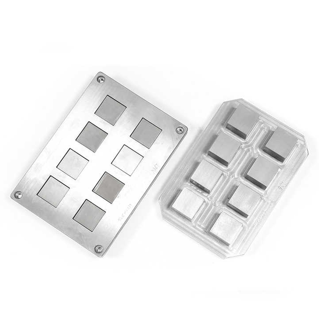 Powder Press Mold square Eyeshadow Pressing Tool 8-hole Eyeshadow Press Mold
