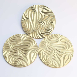 Customizable Shape Metal Press Powder Mould Engraving Molding Eyeshadow Press Plate Logo on Powder