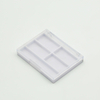 4-color Empty Eyeshadow Palette Container Custom Square Cosmetic Plastic Eye Shadow Case Packaging