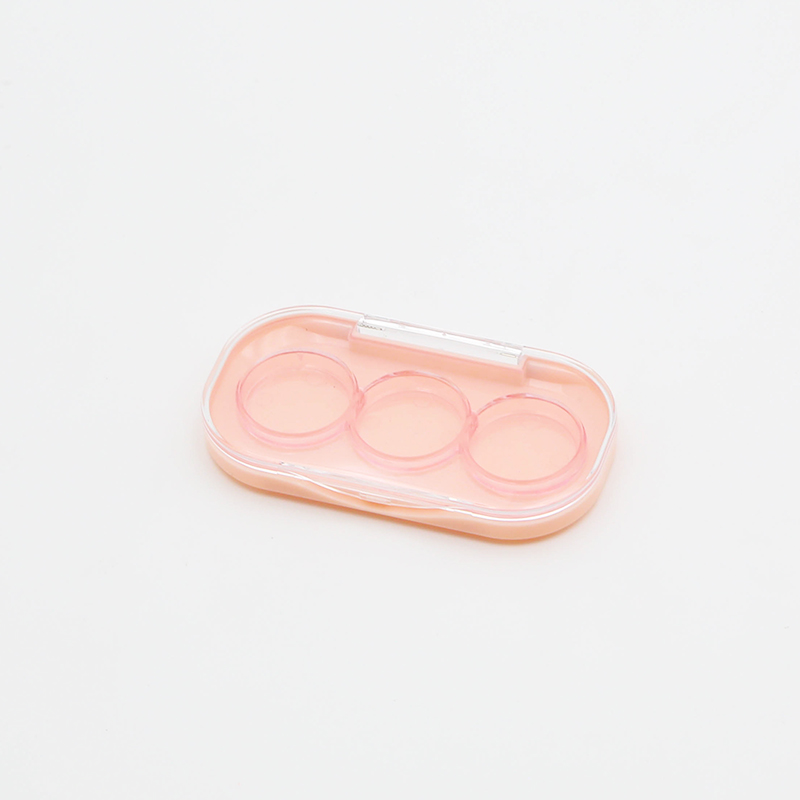 Customized 3 Color wholesale Eyeshadow Pans Empty Beauty Ps Eyeshadow Palette Empty Plastic High Quality