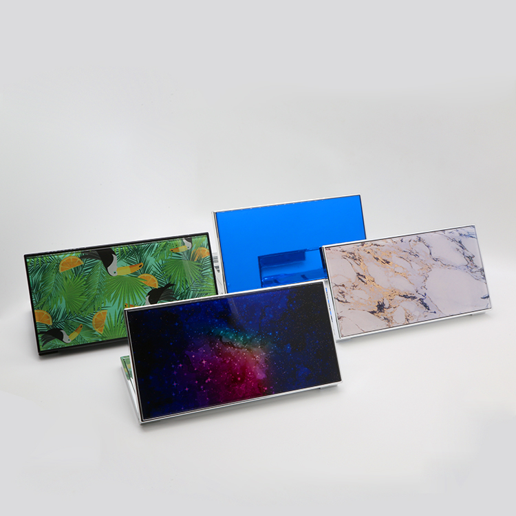 Custom Logo Palette Eyeshadow Makeup Plastic 6 Colors Pigmented Eyeshadow Empty Palette Luxury Case Container Packaging