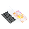 17 Color Diy Empty Eyeshadow Palette Case Matte Black Makeup Cute Packaging Eyeshadow Palette