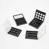 9 Colors for Eyeshadow Palette Empty Makeup Blush Container square Plastic Eyeshadow Palette case in Powder