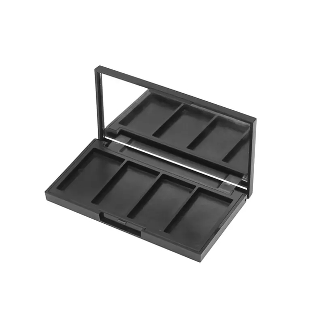 4 Colors Cosmetics Packaging Manufacturers Private Label Oem Wholesales Luxury Cosmetic Makeup Empty Eyeshadow Palett