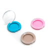 Eyeshadow Palette Custom Shape Packaging Single Eyeshadow Round Transparent Flip Cover Blush Highlight Eyeshadow Packaging