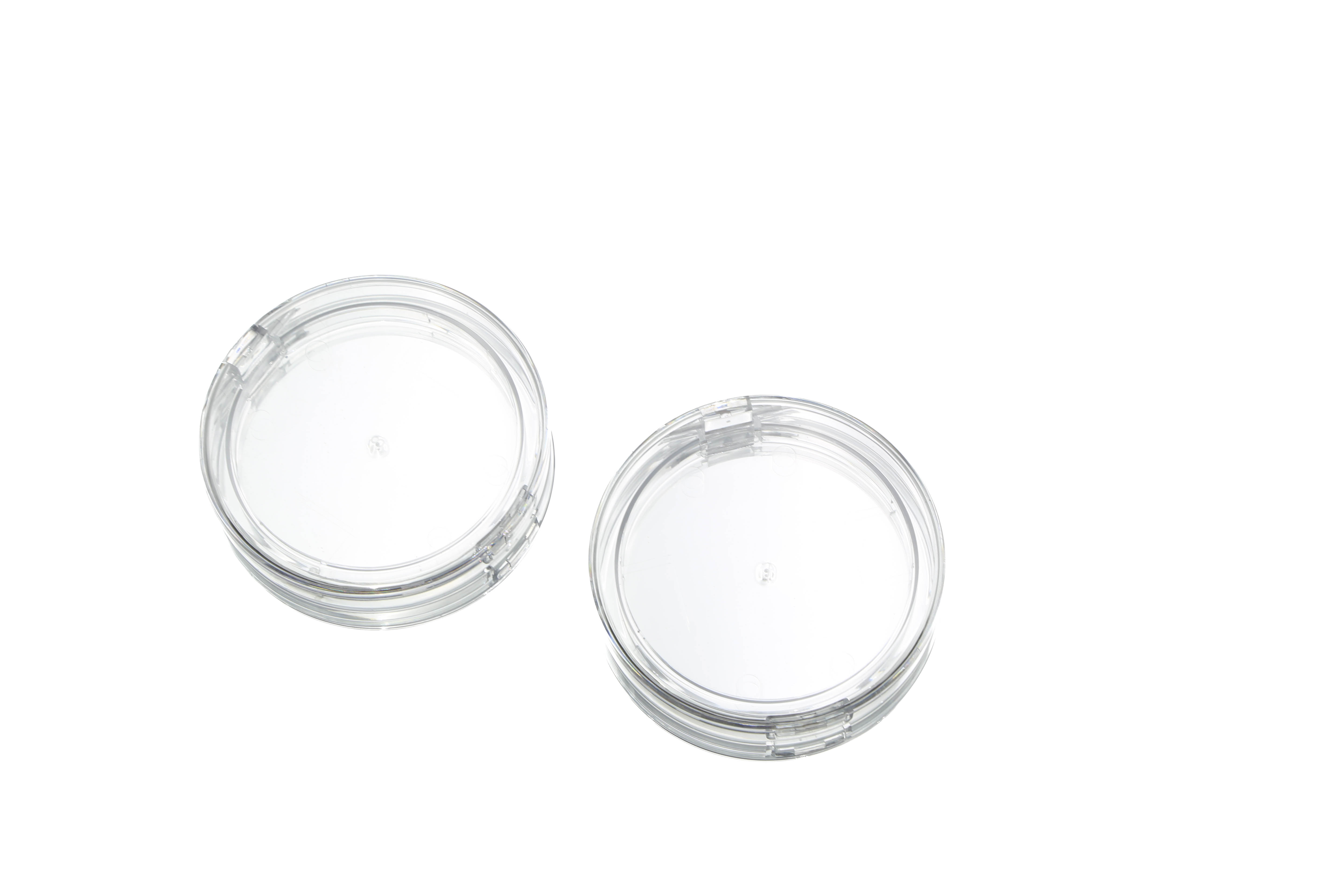 Hot Selling 2025 Round Plastic Eyeshadow Palette Travel-Sized Convenience Empty Eyeshadow Palette Packaging Make Your Own Brand
