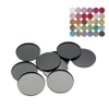 Modeling Customization Custom Logo Tin Pans Eye Shadow Refills Long Service Life Magnetic Tin Metal Pans for Makeup