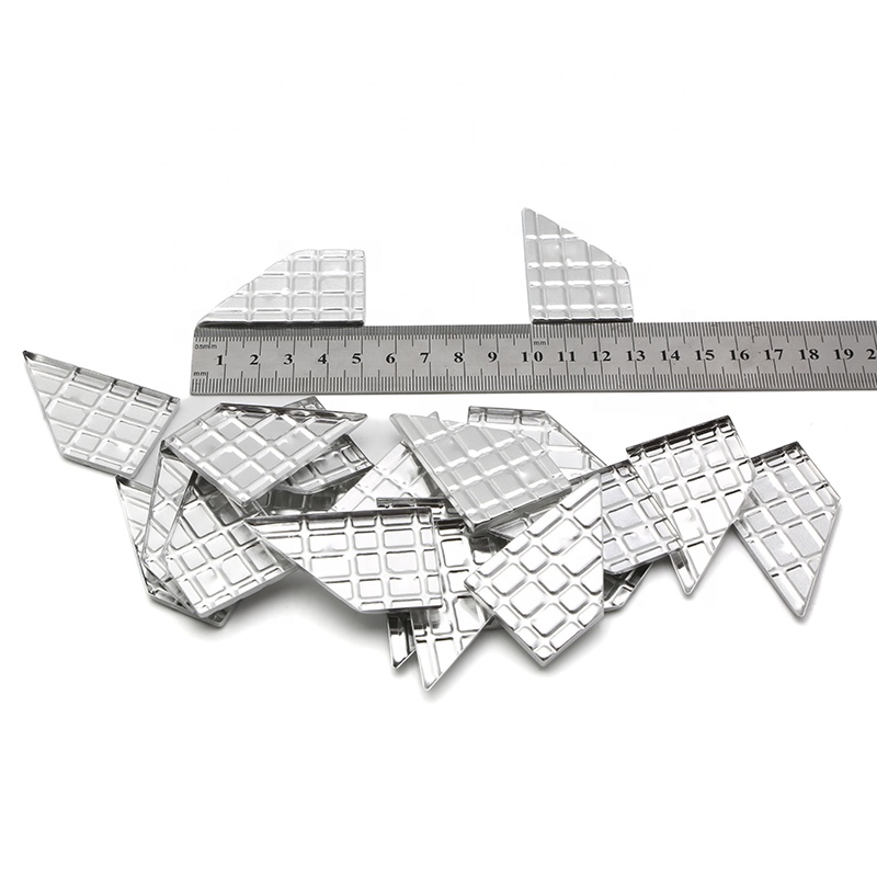 Durable Using Unique Shape Empty Makeup Tin Pans Pressed Metal Eyeshadow Magnetic Tin Pans