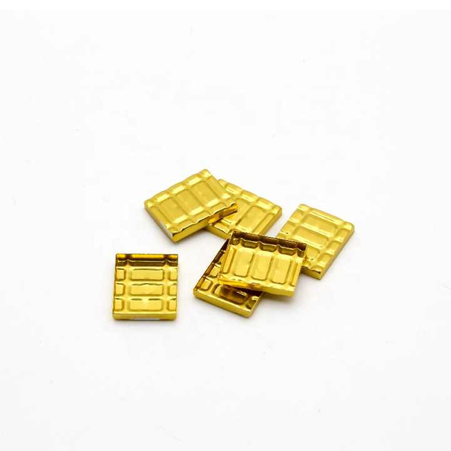 New Model square Makeup Aluminum Pan Replaceable Diy Magnetic Tin Antioxidant Metal Pans for Makeup