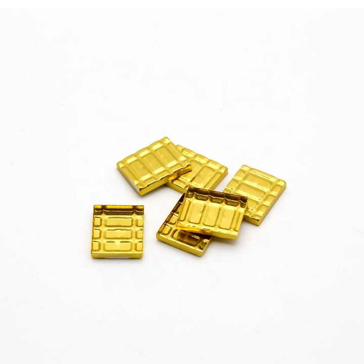 New Model square Makeup Aluminum Pan Replaceable Diy Magnetic Tin Antioxidant Metal Pans for Makeup