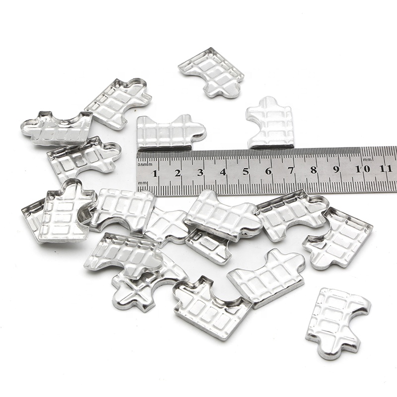 Drawing Design Concealer Packaging Eyeshadow Magnetic Tin Pans Unique Shapes Customized Tin Pan Eyeshadow Presser