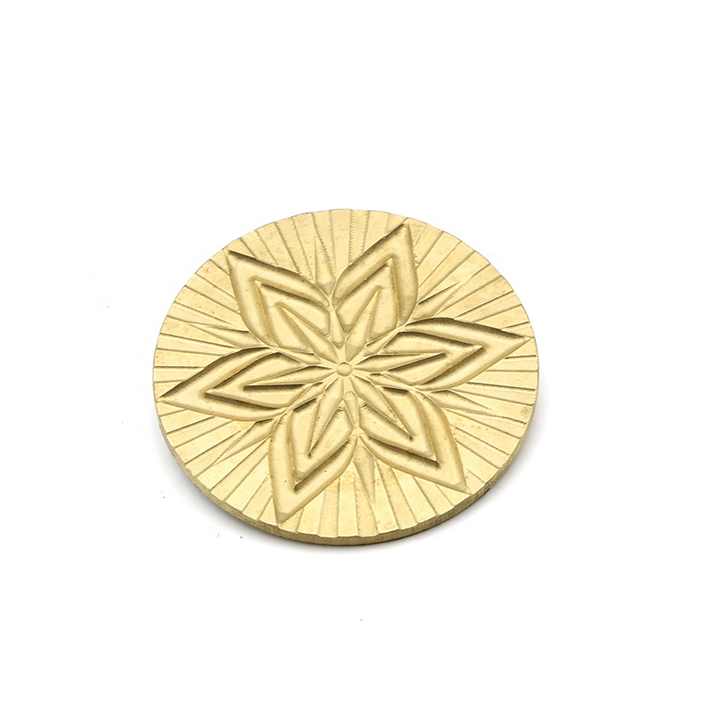 Factory Supply Custom Cosmetic Molding Tool Engraving Molding Flower Pattern Eye Shadow Press Tool