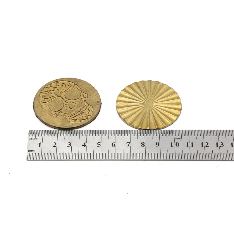 Modeling Customization Copper Sheet Eye Shadow Pressing Cosmetic Molding Tool Custom Logo Eye Shadow Press Tool