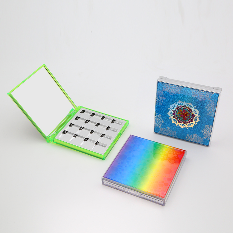 Low Price Eyeshadow Palette Packaging Custom Box Personalized Logo Makeup Packaging Containers Eyeshadow Palete