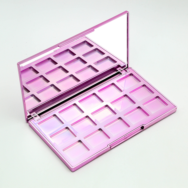 Private Label Plastic Eyeshadow Palette Replaceable Eyeshadow case Packaging Empty Eyeshadow Palette