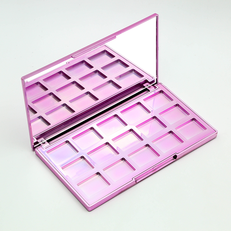 Private Label Plastic Eyeshadow Palette Replaceable Eyeshadow case Packaging Empty Eyeshadow Palette