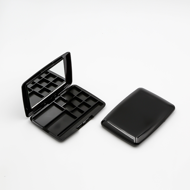 Factory 11 Colors Empty Eye Shadow Pallet Make up Pallets Eye Shadow Case Flip Cover With Mirror wholesale