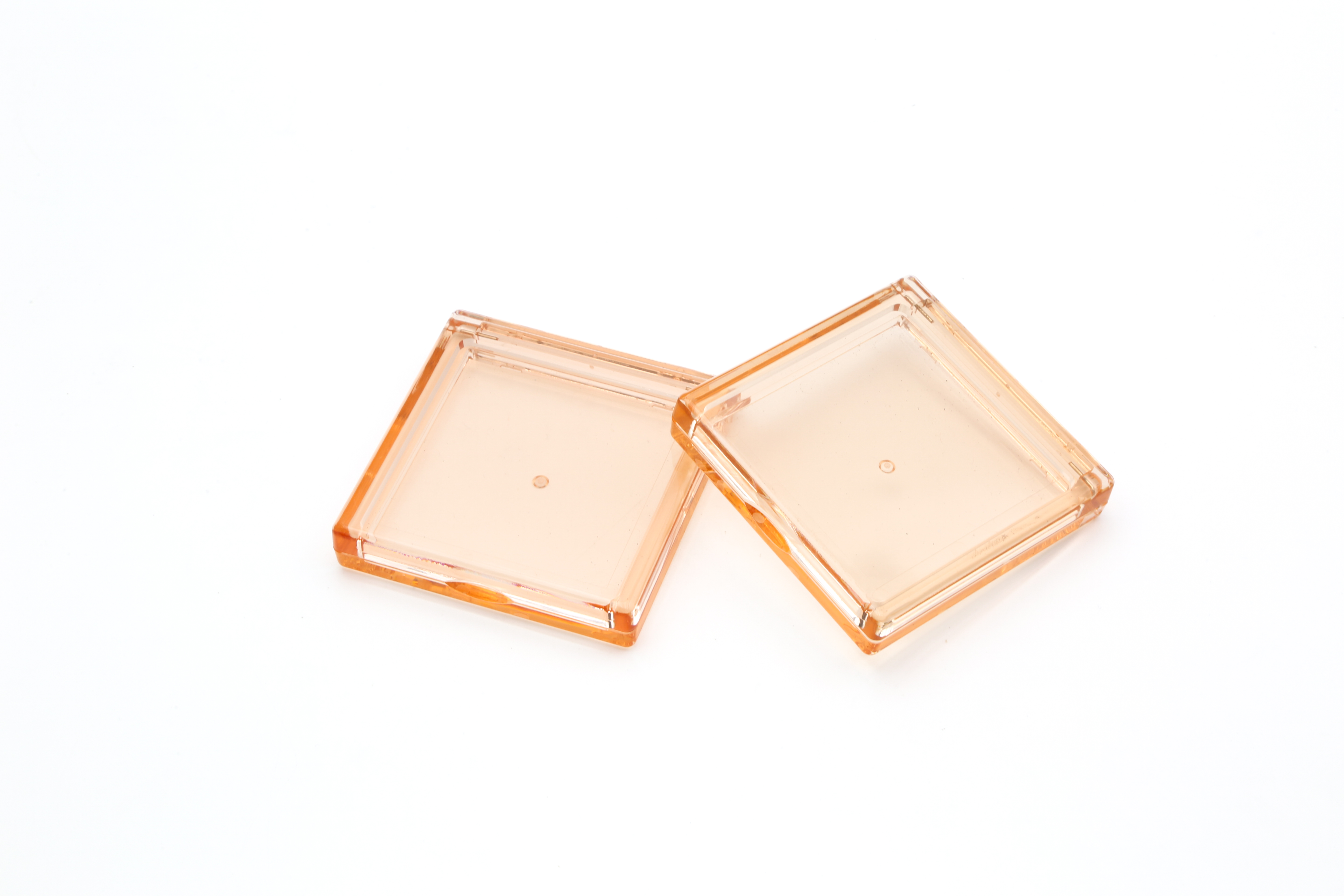 Custom Plastic Eyeshadow Palette Packaging 1 Color Cosmetic Empty Eyeshadow Makeup Powder Case