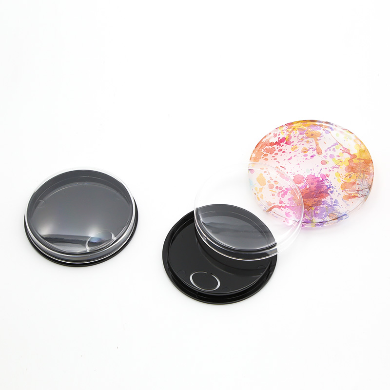 Top Quality Empty Blush Packaging Box 1 Color Transparent Cover Personalized Blush With Box Packaging