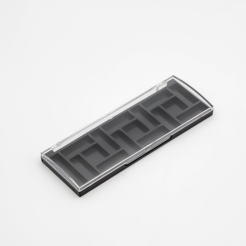  Blusher Palette Cosmetic Packaging 16 Colors Recycled Plastic Container Empty Eye Shadow case