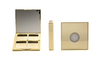 Customizable Empty Eyeshadow Palettes Plastic Box 4color Eyeshadow Palette Organizer with Mirror